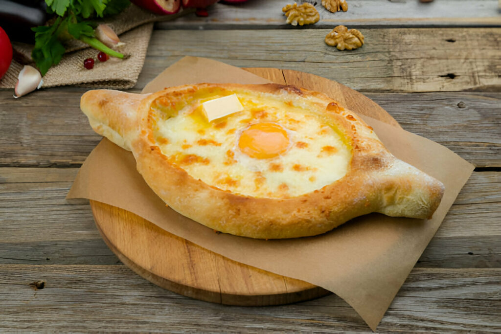 Georgian Cheese Boat Recipe