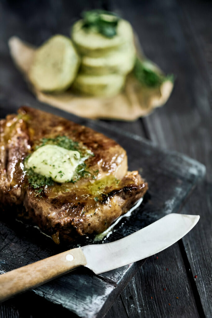 Beef Steak with Garlic Butter Recipe