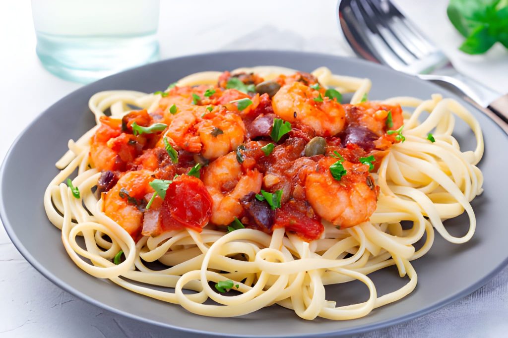 Shrimp Puttanesca Recipe